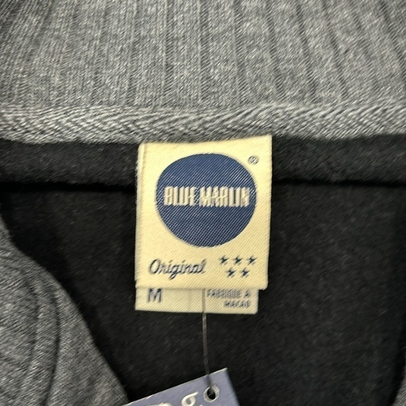 Vintage Blue Martin Original Barcelona zip front Sweatshirt - Picture 4 of 9